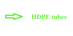 HDPE tubes